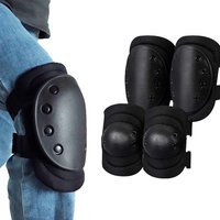 AliExpress Military Tactical Knee Pad Elbow Pad Set,Sturdy Outer Shell,Comfortable Inner lining,Snap Closure Suitable for Cycling