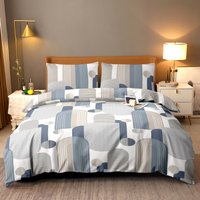 Modern Style Bedding Set 3D Printing Sea 2-3 Piece Set (No Core) Suitable for Bedroom Duvet Cover Set Gift Home Decor Textile