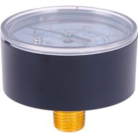 13mm 1/4 BSP Thread Double Scale Bar Air Pressure Gauge For Air Compressor
