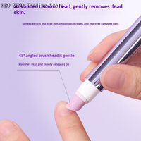 1/2PCS 3-in-1 Cuticle Oil Pen Nail Pen Dead Skin Cuticle Remover Pen Nail Oil Pen With Ceramic Tip For Nails Care Chip-resistant