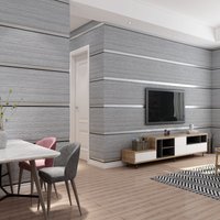 Wallpaper Simple 3D Thickened Deer Skin Velvet Wallpaper Wood Grain Bedroom Living Room TV Background Wall papel de pared обои