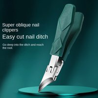 Professional Stainless Steel Toenail Nipper Ultra Sharp Trimmer Ingrown & Thick Nail Care Tool Recommended by Podiatrists