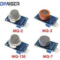DIYUSER MQ-2 MQ-3 MQ-7 MQ-135 Detection Smoke methane liquefied Gas Sensor Module for Starter DIY Kit
