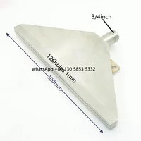 Edelstahl 110/150/300mm Blasdüse Luftgebläse Flachluftdüse Luftmesser 1/4'' 16-Loch Jet-Reinigungs- und Trockendüse