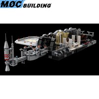 Space Movie Scene Cloud City Diorama MOC Building Blocks DIY Assembly Technology Bricks Collection Display Toys Creative Gifts