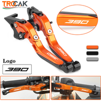 2024 390 Motorcycle CNC Adjustable Brake Clutch Levers For KTM DUKE 390 DUKE390 Adventure 2019-2024 Foldable Brake Clutch Lever