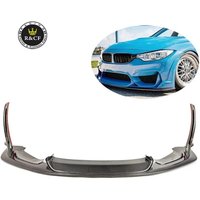 Front Bumper Bodykit Laptor Style Carbon Fiber Front Bumper Lip for BMW F80 F82 F83 M3 M4 2014-2019