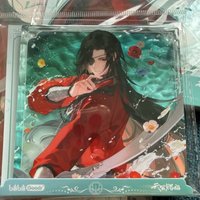 Original Tian Guan Ci Fu Tgcf Hua Cheng Birthday Poqingyuan Series Acrylic Standee Xie Lian Badge Pendant Gift For Anime Fans