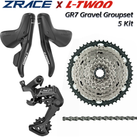 LTWOO GR7 1x10 Speed, 10s Road Groupset, R/L Shifter + Rear Derailleurs + ZRACE Cassette, gravel-bikes Cyclo-Cross