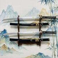 39inch Retro Katana Sword Bamboo Blade Ninja Knife Anime Sword Real Size Japanese Samurai Sabre Cosplay Prop Home Decor Toy Gift