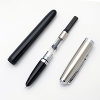 Jinhao 86 Fountain Pen Silver Cap with Clip EF Nib 0.38mm Resin Classic Ink Pen Office School Business Writing Student Gift