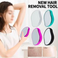 Home Use Nano Glass Fiber Hair Removal Device | Painless Skin-Friendly Unisex Hair Thinning Tool
