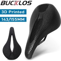 AliExpress BUCKLOS 3d Printed Saddle 143MM 155MM 3d Bike Seat Breathable Road Bike Seat Cushion Ultralight Racing Bicycle Saddle MTB Seats