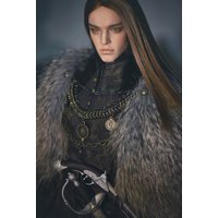 49cm High-Grade Resin SD BJD Doll Small 1/4 Rex with Spot Makeup Gift Eyeballs Collectible Doll