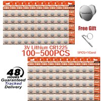 100-500PCS CR1225 3V Coin Batteries ECR1225 bateria 1225Button Battery For Electronic Instrument Remote Control Electronic Scale
