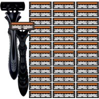 Razor Classic 3 Layer Safety Razor for Mens Shaving&Womens Hair Removal Shaving Blades Manual Shaver