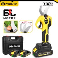 MELLWIN Bürstenlose 32mm Elektrische Schere Akku-Gartenschere Garten Obstbaum Ausleihen Schere Für Makita 18V Batterie Pin