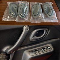 Interior Door Handle for Suzuki Jimny 1.0 1.3 1998 1999 2000-2004 For GRAND VITARA 1995-2005 texture gray left and right
