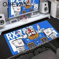 XXL Mouse Pads Gundam Mouse Pad Gaming Large Gamer Keyboard Big Desk Mat Table Carpet Non-slip Mousepad 90x40cm For Computer