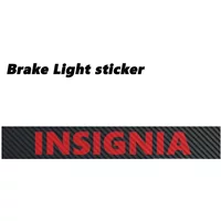 for Opel Vauxhall Insignia Sports Tourer 2014 Carbon Fiber Stickers And Decals High Mounted Stop Brake Lamp Light Car Styling