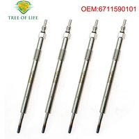 1/2/4 FOR SSANGYONG ACTYON SPORTS ACTYON KORANDO C RODIUSCOD 2.0L TD GLOW PLUG SET Genuine No.:6711590101 A6711590101 0100266066
