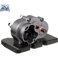 HooCrawler Overdrive Gearbox DLX LCG Trans OD-3 Overdrive Transmission for 1/10 RC Crawler LCG Chassis SCX10 III Pro Capra