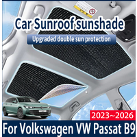 For Volkswagen VW Passat B9 2023~2026 2024 Car Sun Shades Cover Auto Sunroof Sunshade Protector Anti-UV Heat Isolate Accessories