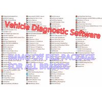 Vehicle Diagnostic Software Package 32GB IMMO Off Airbag Reset Mileage Correction Tool Dash Repair Files for Cars Coding Support