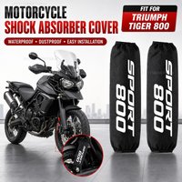 For Triumph Tiger 660 800 900 GT PRO Rally Explorer 1200 1200 XCA XC Motorcycle Rear Shock Absorber Protector Cover 270mm 350mm