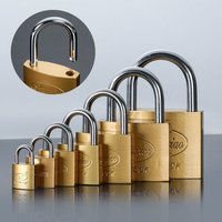 Mini Copper Padlock Small Locks for Travel Suitcase Luggage Case Locker Home Improvement Hardware Include 3Keys High Quality