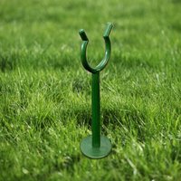 10Pcs Plant Protection Stakes Hose Guides for Garden Heavy Duty Hose Holder for RV Parking Edge Barrier Wire Conduit Protector