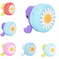Kids Bicycle Bell Horn Bike Flower Children Ring Alarm For Handlebar Multi-color