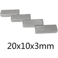 20x10x3 mm Block Powerful Magnets Bulk Sheet Neodymium Magnetic 20x10x3mm Super Strong Permanent NdFeB Magnet
