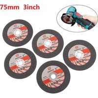 5/10pcs 75mm Mini Cutting Disc Circular Resin Grinding Wheel for Angle Grinder Polishing Cutting Disc Electic Cutting Sheet
