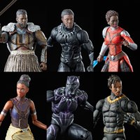 Marvel Legends Black Panther Erik Killmonger Shuri Nakia M'baku 6"Action Figure