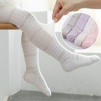 Summer Kids Tights For Girls Mesh Thin Children's Pantyhose Casual Newborn Toddler Baby Leggings Solid Infant Tight New 1-5Years