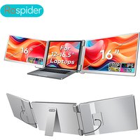Portable LCD FHD IPS Gaming Backlit External Monitor High-Definition Dual Triple Screen Extender for Productivity Rospider