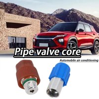 2xCar AC Valve Cap Dust Cover High Pressure H Low Pressure L Refrigerant Charging Port Valve Core Cap Nut Auto Air Conditioning