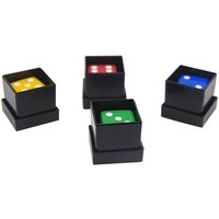 1 Set Perspective Eye Distinguish Color Through Sound Dice Magic Trick Close Up Stage Props Magician Magic Mentalism Easy To