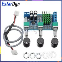 TPA3116D2 Stereo Amplifier Board, 80W+80W Hi-Fi Digital Audio Power Amp Module for Home Theater, Car Audio, DIY Speaker XH-M567
