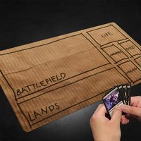 Cardboard Board Game Zone Magic Party Games Mat Durable Rubber for TCG Games 35X60cm Mouse Pad Offices Desk Mats Friendly Design