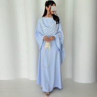 Simple Blue Jersey Evening Dress Classic Long Sleeves Party Dresses Fashion O-Neck Appliques Customized Special Occasion Gowns