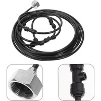 1Set Outdoor Misting Fan Kit Advanced Fan Mister Patio Cooling System Compatible Garden Faucet Adapter Misting Fans for Outside