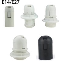 1PCS Screw E14 E27 M10 socket led Light Bulb Lamp base cap power Holder electric Pendant Socket Lamp shade Converter 220V 110v