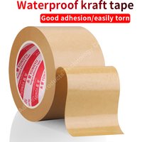 Water Free Kraft Paper Tape High Adhesion Packaging Art Student Painting Photo Frame Surface Protection Fixed Decoration Gift