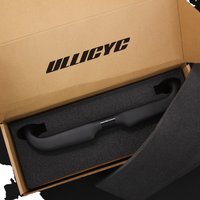 AliExpress ULLICYC T1000 Road Handlebar 360mm/380mm/400mm Black Matt Fully Internal Routing /External Routing Road Bicycle Gravel HandleBar