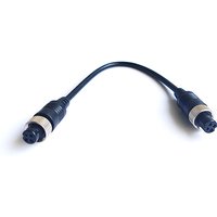 M12 4Pin Screw Type Aviation Connector Male to Male or Female to Female Extension Cable for Rear View Camera CCTV System
