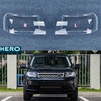 For Land Rover Freelander 2 2013 2014 2015 Headlight Transparent Cover Lampshade Headlamp Shell Plexiglass Replace Original Lens