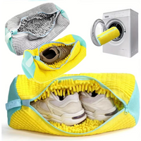 Hot Sale Shoe Washing Bag for Washing Machine Anti-deformation Shoe Cleaning Bag Bathroom Accessories Home Organizer