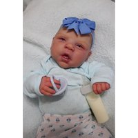 19Inches Lifelike Estella Reborn Baby Realistic Soft Body Newborn Finished Hair-painted Doll